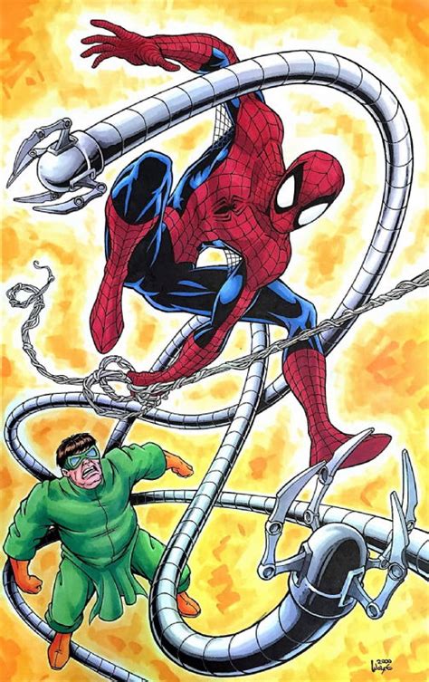 Spider-Man vs. Doctor Octopus by Eric Wolfe, in R M's Spider-man Comic ...