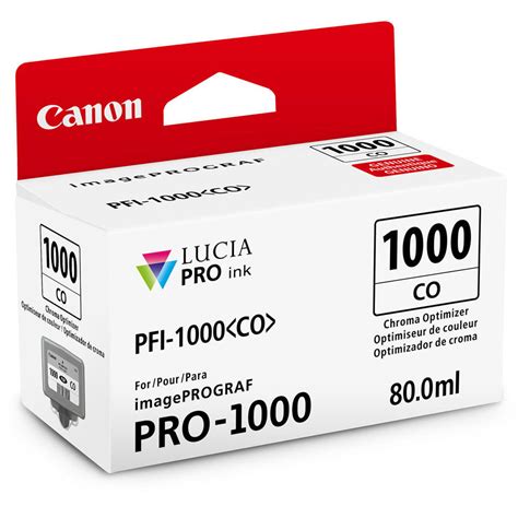 Canon PFI-1000 Chroma Optimizer Ink Tank for Pro 1000 0556C002 Desktop Printer Ink Cartridges ...