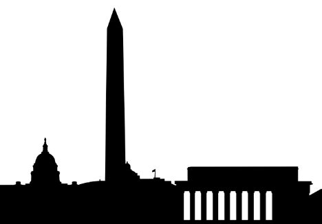 Washington Dc Skyline Silhouette at GetDrawings | Free download