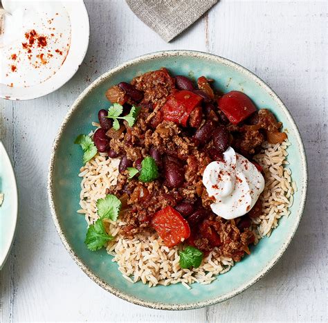 Chilli con carne with rice | Healthy Recipe | WW UK