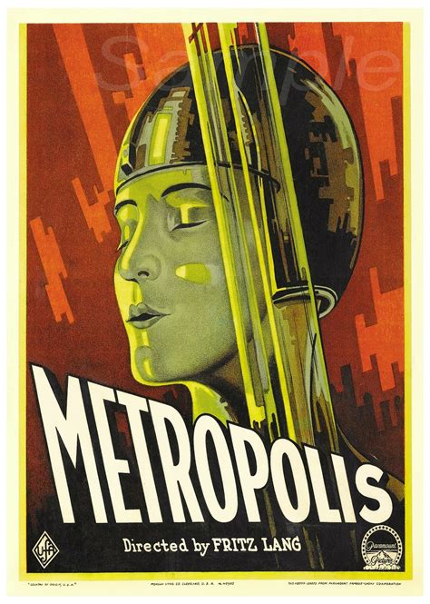 Metropolis 1927 Poster