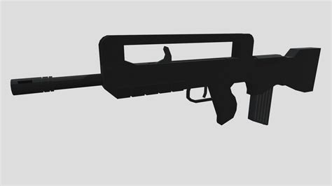 Low Poly Famas - Download Free 3D model by SmileForDiscord [93ac5d9 ...