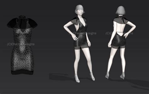 1st attempt at 3D outfit designing + ANNOUNCEMENT! by CherrysDesigns on DeviantArt