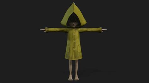 ArtStation - Little Nightmares (Six Character) | Game Assets