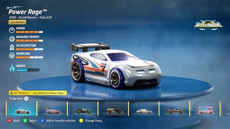 Hot Wheels Unleashed - Collection: All Cars - Update 02.17.2022 (AcceleRacers Power Rage / Chun ...