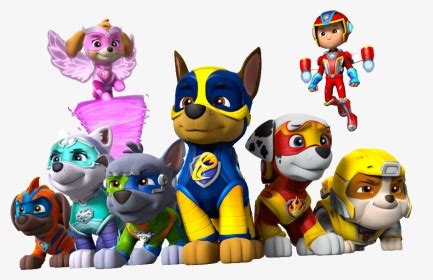 Paw Patrol Mighty Pups All Characters - Pets Lovers