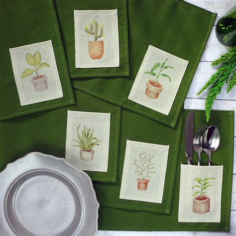 Paso Pocket Placemats - Cotton & Canvas | Philippines