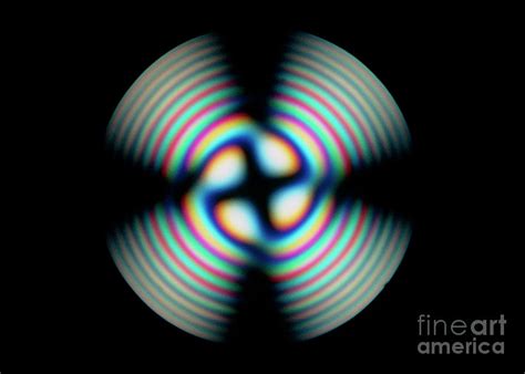 Light Interference Figure Pattern Photograph by Jan Hinsch/science ...