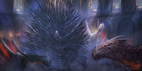 fantasy Art, Game Of Thrones, Daenerys Targaryen, Iron Throne ...