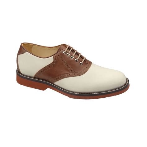 Lyst - Johnston & Murphy Brennan Saddle Shoes in White for Men