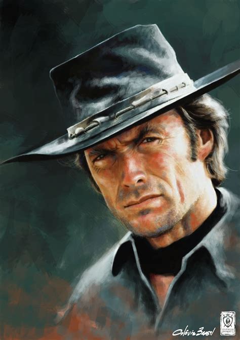 CLOVISBRASILART | Ilustração | Kawek.net | Clint, Clint eastwood, Actor clint eastwood