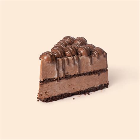 Belgian Chocolate ice Cream cake Slice – papacream.com