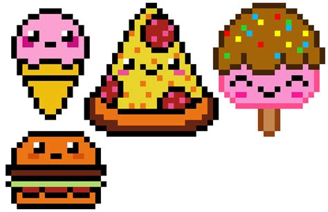 Kawaii Food Pixel Art | Images and Photos finder