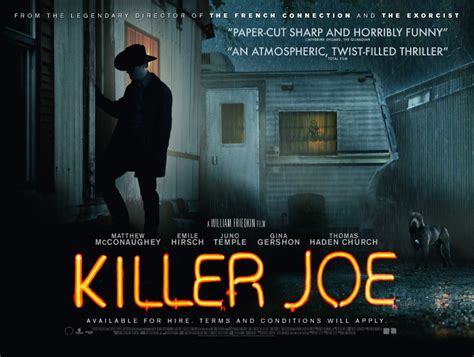 Killer Joe Blu Ray Review - WoodsLima