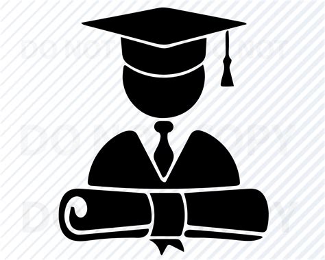 Buy Graduation SVG Silhouette Graduation Vector Images Clipart Online in India - Etsy