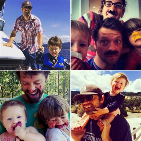 Misha Collins Family Pictures on Instagram | POPSUGAR Celebrity