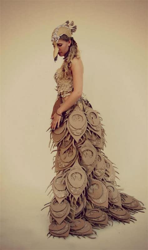 Cardboard Fashion Show | Art dress, Paper dress, Fashion inspiration design