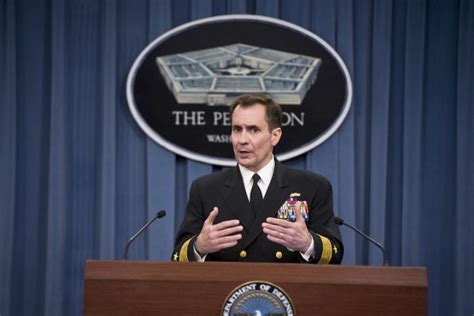 Rear Admiral John Kirby Steps Down as Pentagon Spokesman – TKNN