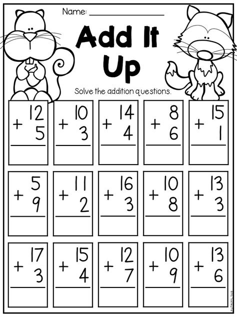 1st grade math worksheets best coloring pages for kids - 1st grade math ...