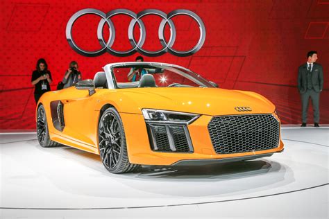 2017 Audi R8 Spyder First Look Review