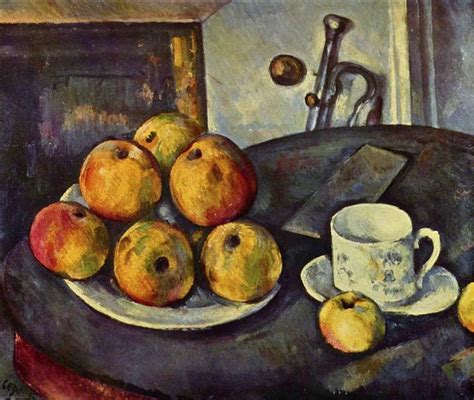 Still Life with Apples, 1894 - Paul Cezanne - WikiArt.org