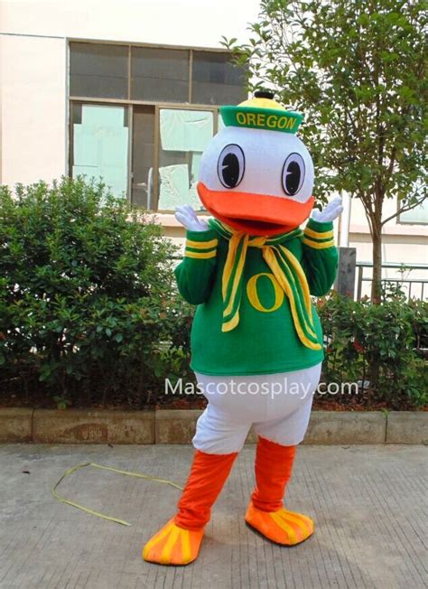 New Oregon Duck College Mascot Costumes Cheerleaders