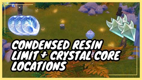 Genshin Impact | Condensed Resin Limit and My Favorite Crystal Core ...