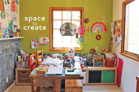 Space to Create: A Home Art Studio for Kids - Babble Dabble Do