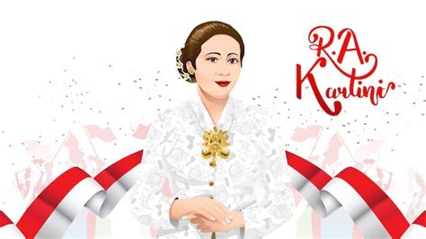 Premium Vector | Kartini day, r a kartini the heroes of women and human ...