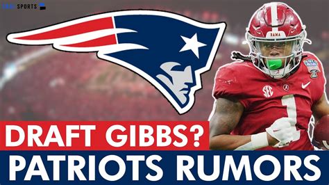 Patriots Draft Rumors: Jahmyr Gibbs At #14 In 2023 NFL Draft? James White Says New England ...