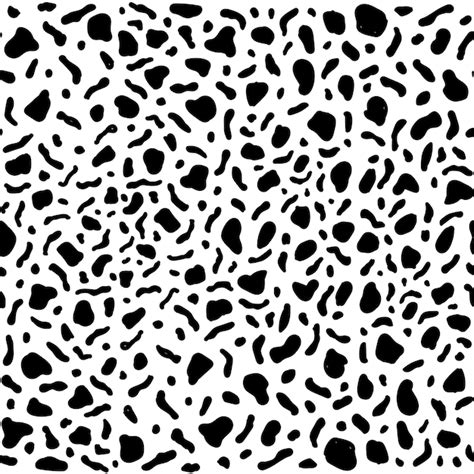 Premium Vector | Vector seamless pattern with jaguar skin Black and ...