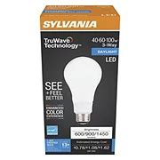 Sylvania TruWave A23 3-Way Daylight LED Light Bulb - Shop Light Bulbs ...