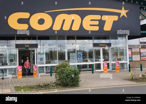 Ipswich, Suffolk. 1 November 2012 Comet store at Anglia Retail Park, Ipswich, England one of ...