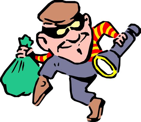 Burglar clipart bank robber, Burglar bank robber Transparent FREE for download on WebStockReview ...