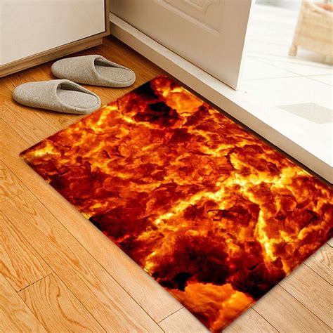 [36% OFF] Lava Pattern Water Absorption Area Rug | Rosegal