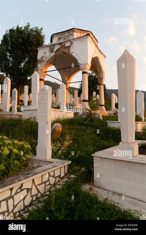 'Jusuf vezira Turbe' cemetery, Sarajevo, capital of Bosnia and ...