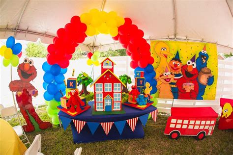 Sesame Street Birthday Party Ideas | Photo 21 of 60 | Catch My Party