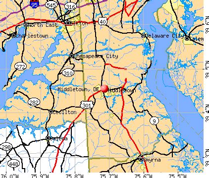 Middletown, Delaware (DE 19709, 19734) profile: population, maps, real ...