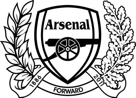 Arsenal Badge Coloring Pages | Coloring and Printable