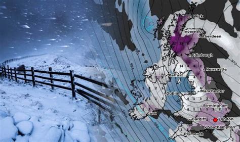 UK cold weather: Britain facing COLDEST winter ON RECORD? UK to be hit by Atlantic BLAST ...