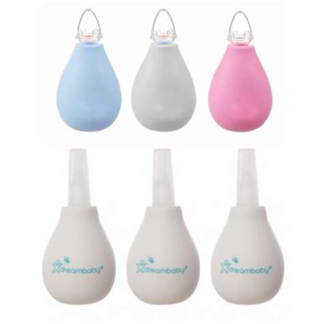 3 Pc Baby Nasal Aspirator Bulb Infant Nose Suction Clean Mucus Hospital ...