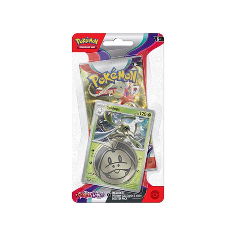 Pokémon Scarlet and Violet Spidops Blister - PokeMart