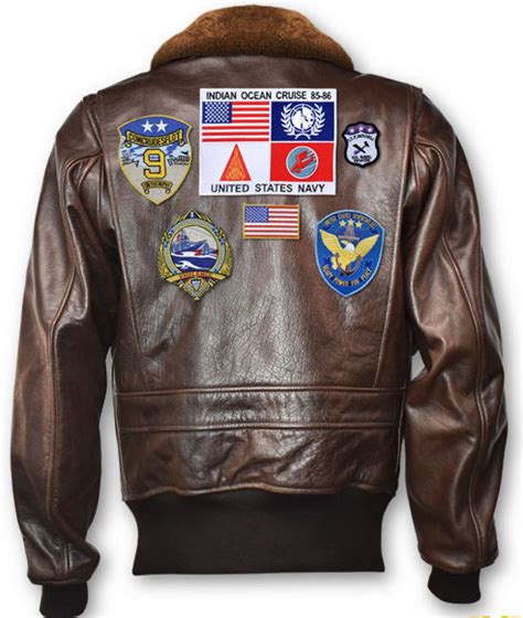 AV8R Stuff - TOPGUN 'MAVERICK' LEATHER Flight Jacket Patches