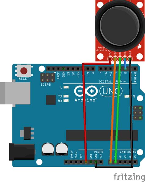 Interfacing Analog Joystick Module in Arduino Board - Iotguider