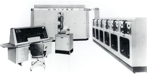 History of Engineering and Technology - The UNIVAC I, a computer constructed in 1951 for...