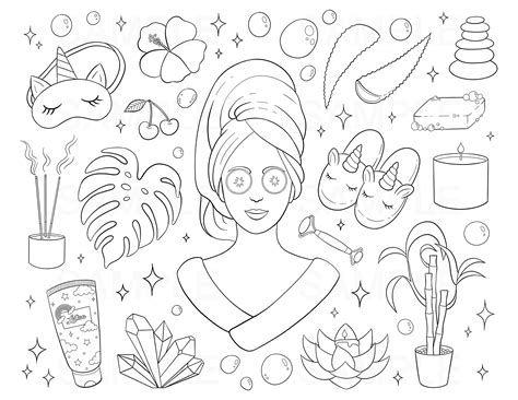 Printable Spa Coloring Pages Coloring Pages - vrogue.co