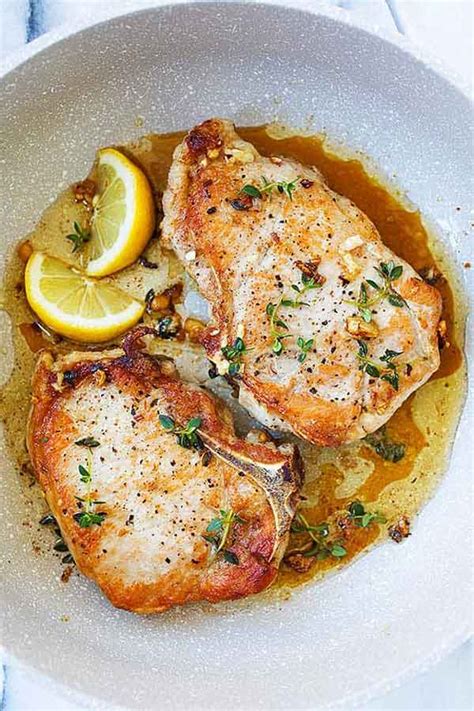 Garlic Butter Pork Chops Recipe - Best Crafts and Recipes