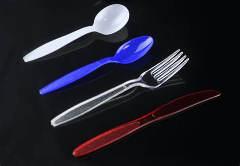 heavy weight disposable plastic PS cutlery wholesaler