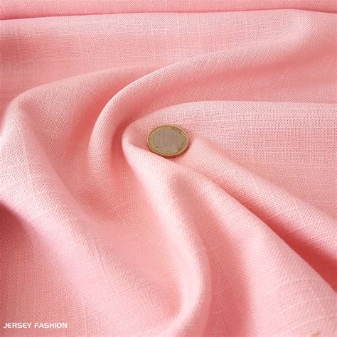 Viscose linen soft rose | Linen blend fabrics online