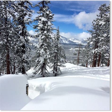 Late winter storm continues in Sierra Nevada - dumps up to 4 feet of ...